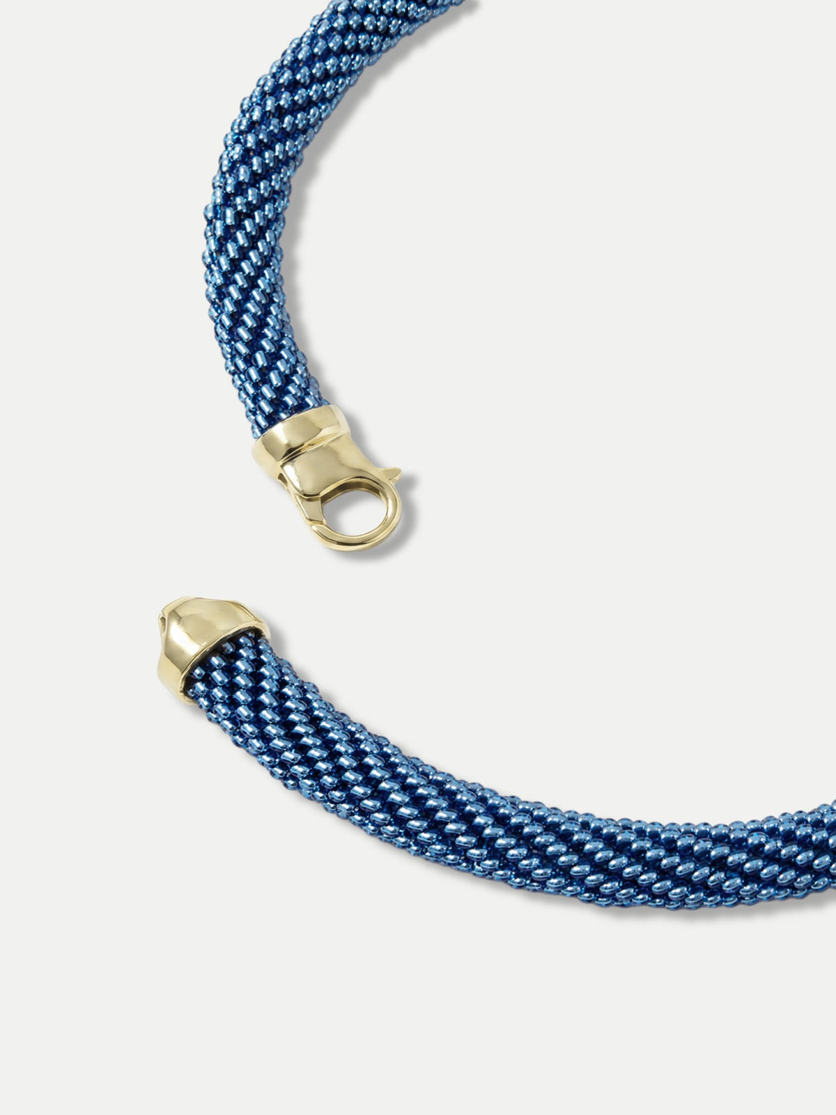 Tiger’s Eye Beaded Necklace in Blue - Veronica Beard Deals