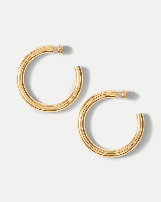 Large Everyday Hoop in Gold - Veronica Beard Everyday