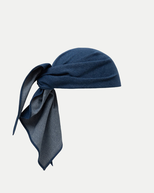 Le Bandana Scarf in Blue - Veronica Beard Best Seller