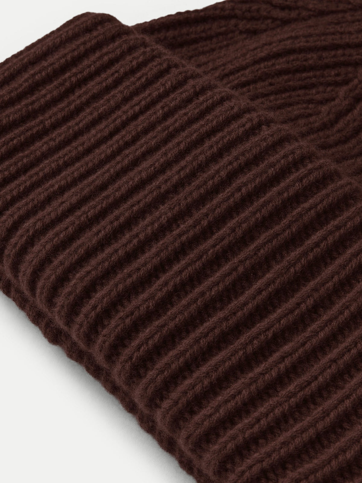 Wool-Cashmere Beanie in Dark Brown - Veronica Beard Great Value