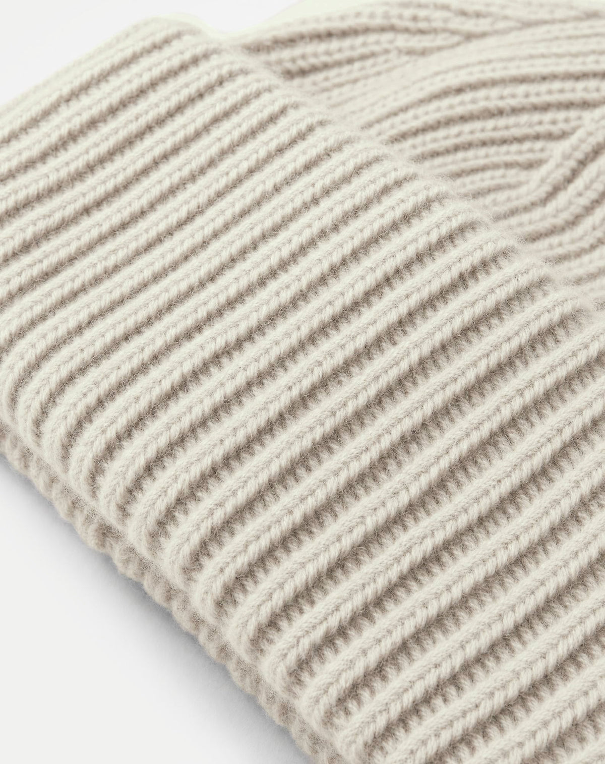 Wool-Cashmere Beanie in Oatmeal Melange - Veronica Beard Trusted