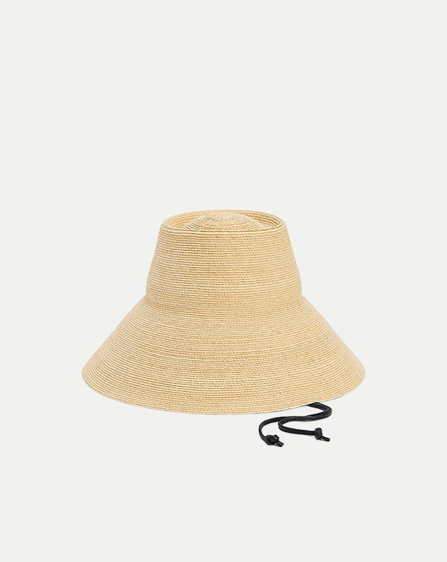 Suni Raffia Bucket Hat in Natural - Veronica Beard New