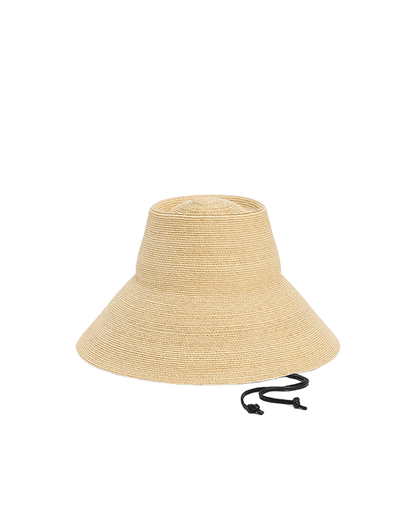 Suni Raffia Bucket Hat in Natural - Veronica Beard New