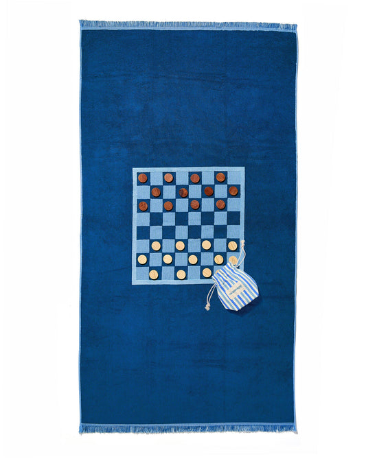 Southampton Beach Board Towel in Multi - Veronica Beard Value