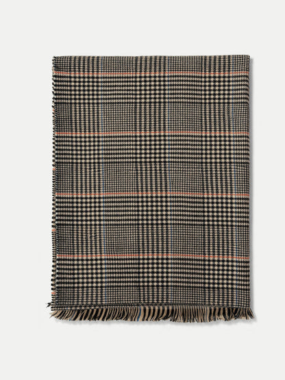 Veronica Beard Wool Scarf in Heritage Khaki Multi - Veronica Beard Hot Sale
