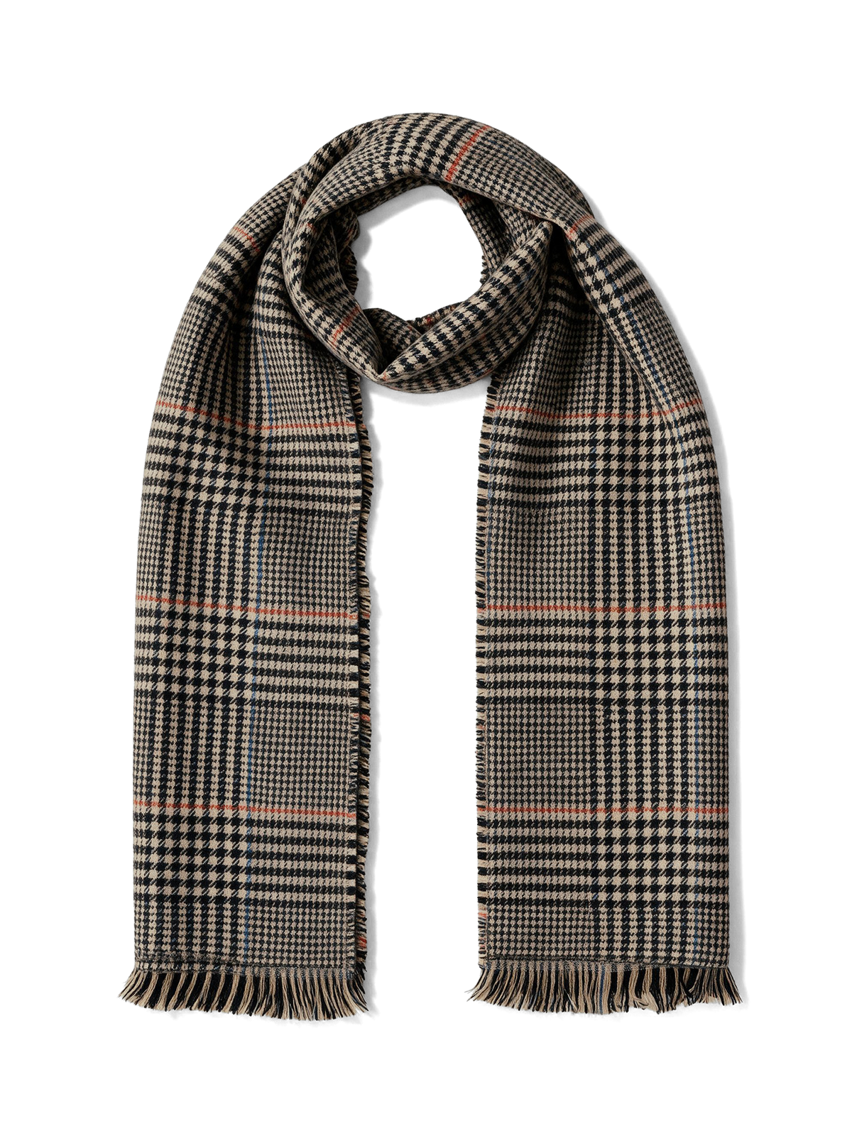 Veronica Beard Wool Scarf in Heritage Khaki Multi - Veronica Beard Hot Sale