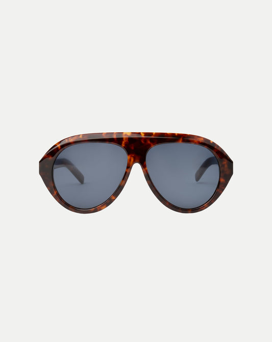 The Icon Aviator Sunglasses in Tortoise - Veronica Beard Deals