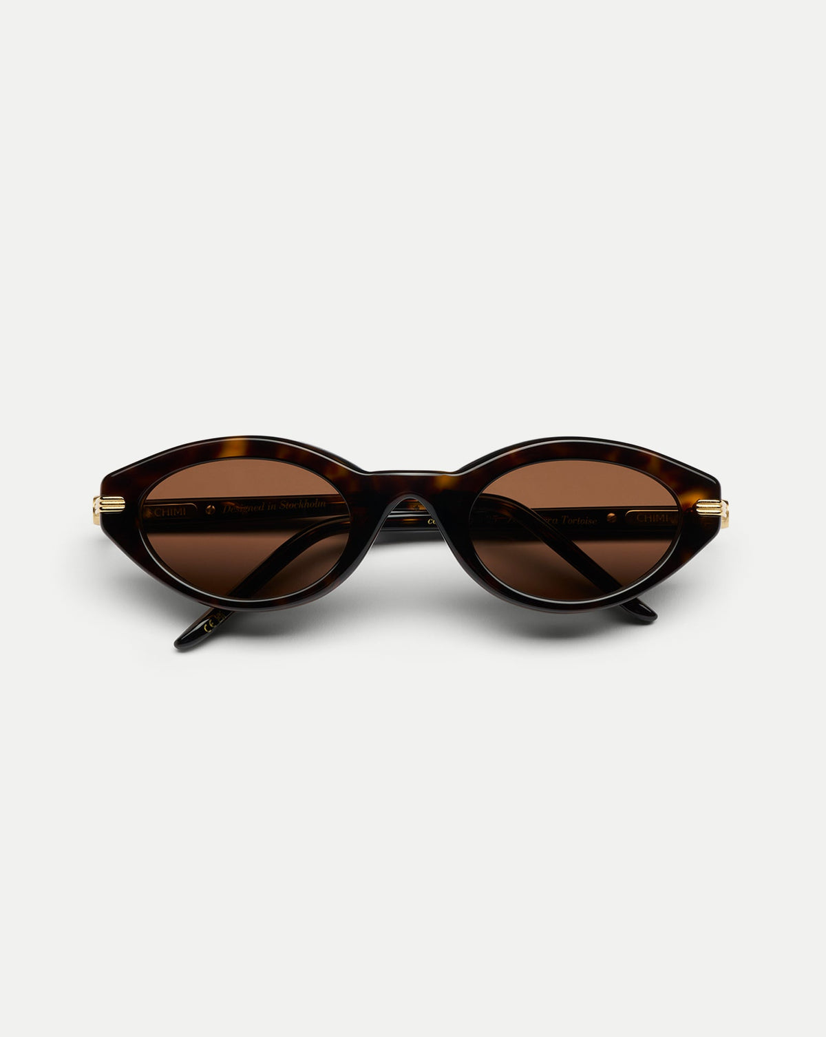 Lou Oval Sunglasses in Brown Mix - Veronica Beard Hot Sale
