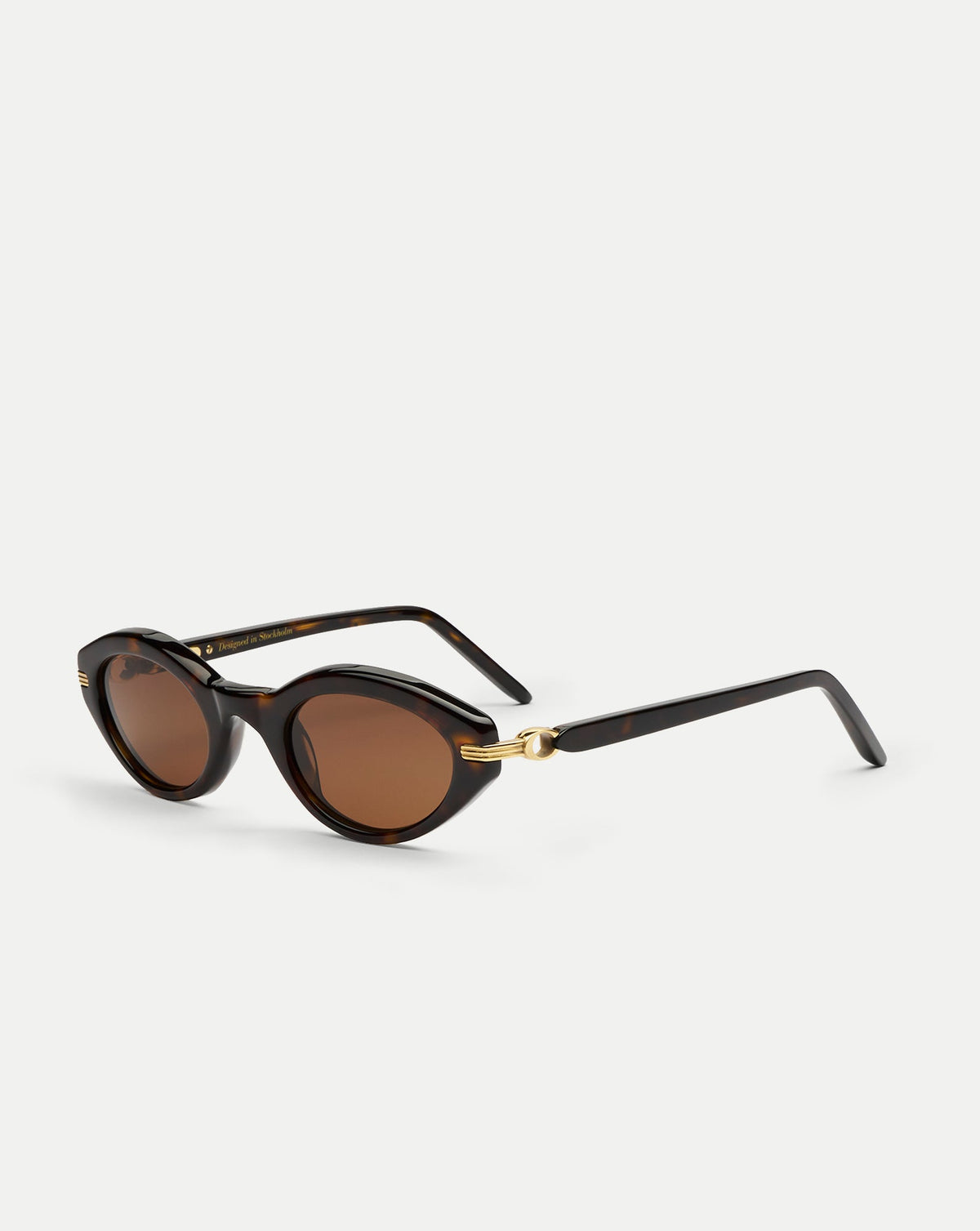 Lou Oval Sunglasses in Brown Mix - Veronica Beard Hot Sale