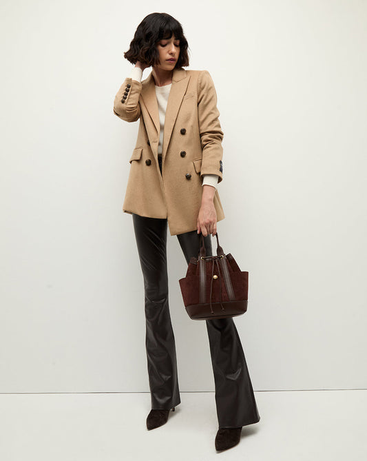 Ellette Dickey Jacket in Camel - Veronica Beard Sale
