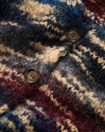 Monae Cardigan in Teal Bouclé - Veronica Beard Customer Favorite