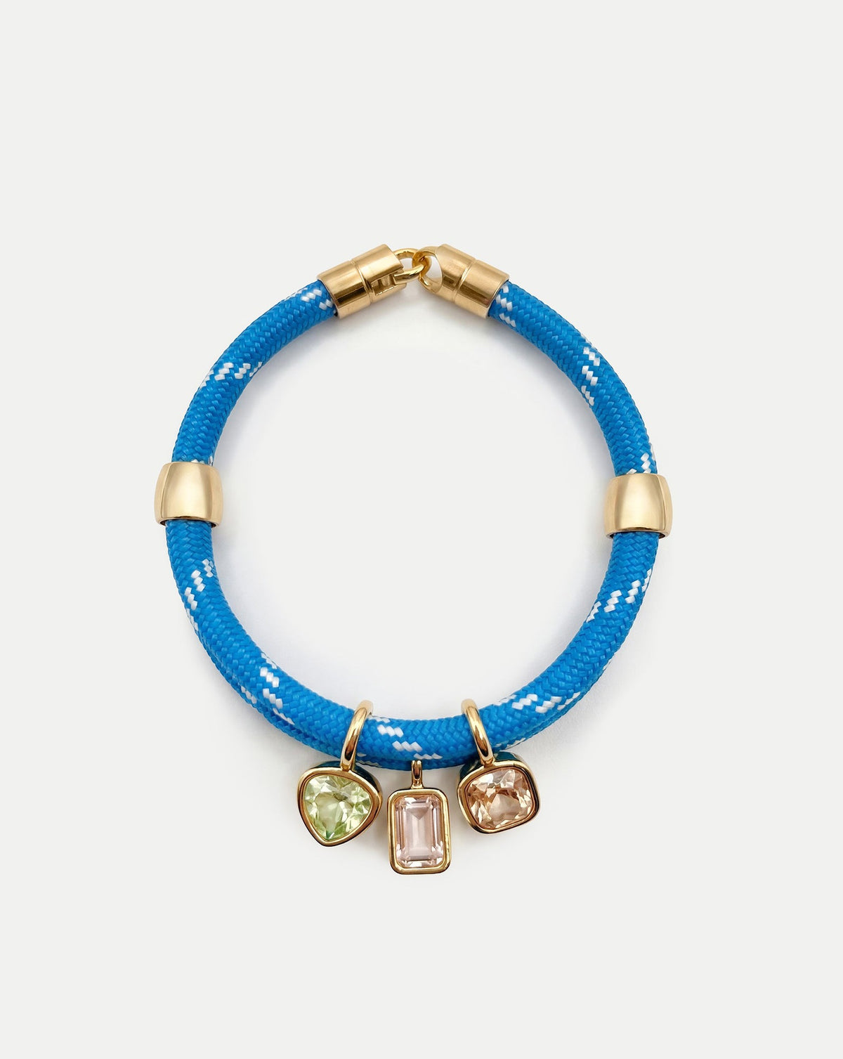 Paracord Charm Bracelet in Light Blue - Veronica Beard Classic