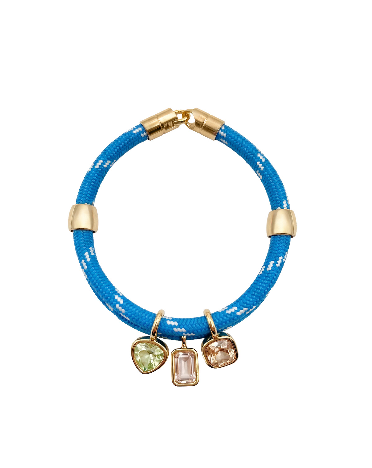 Paracord Charm Bracelet in Light Blue - Veronica Beard Classic