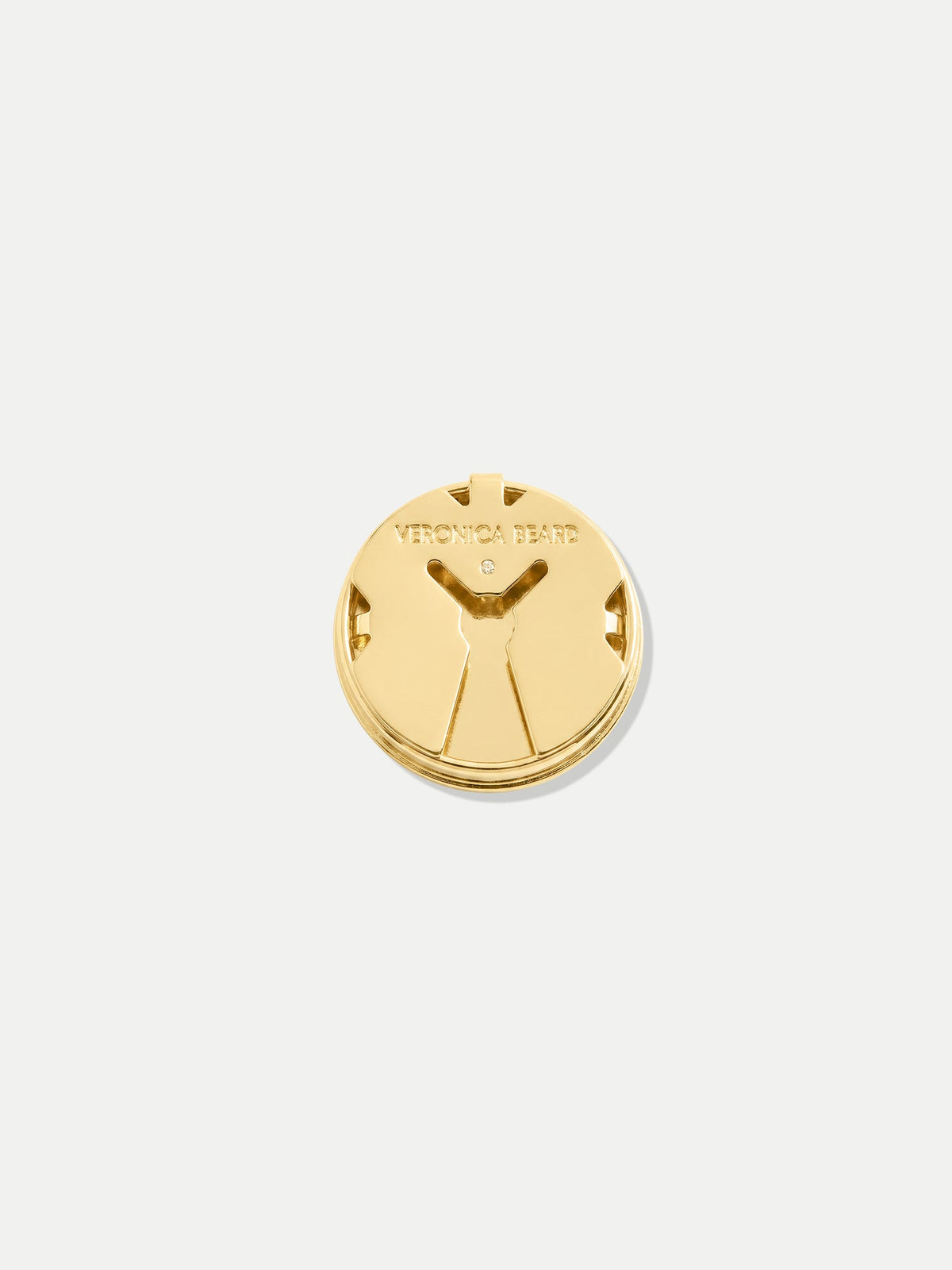 Statement Jacket Button Covers in Gold/Pearl - Veronica Beard Essential
