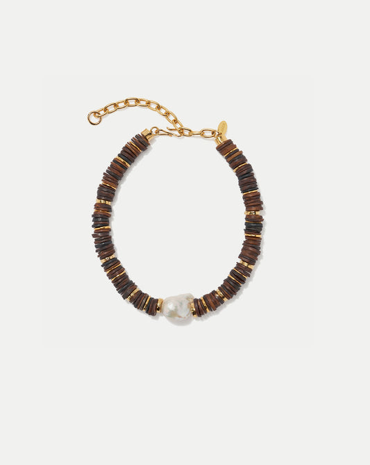 Bilbao Collar Necklace in Brown - Veronica Beard Recommended