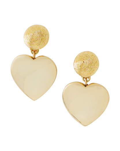 Mini Cora Earrings | Clip Backing in Gold - Veronica Beard Best Seller