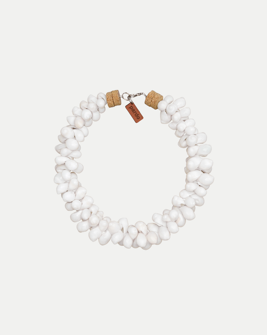 Salina Seashell Necklace in White - Veronica Beard Special Offer