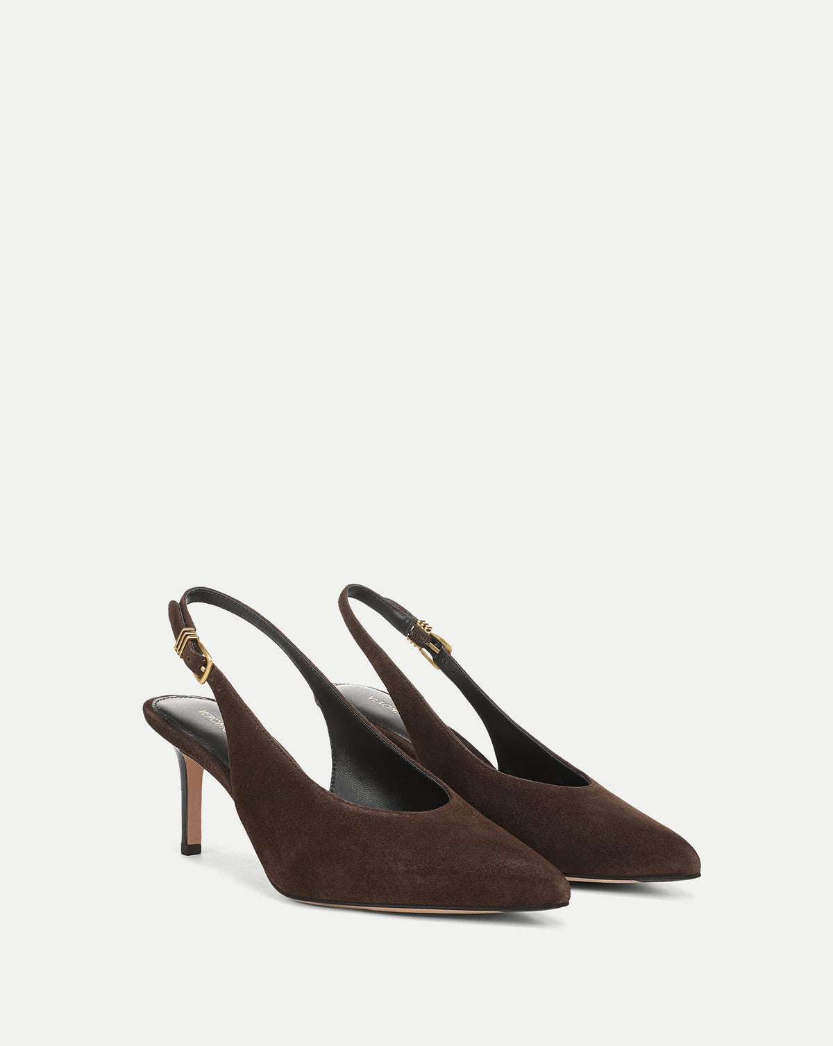 Luciana Slingback Heel in Espresso - Veronica Beard Recommended